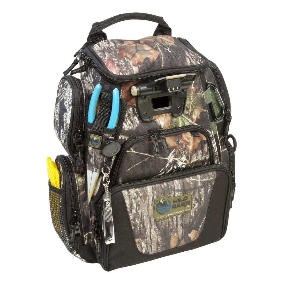 Wild River RECON Mossy Oak Compact Lighted Backpack w/o Trays