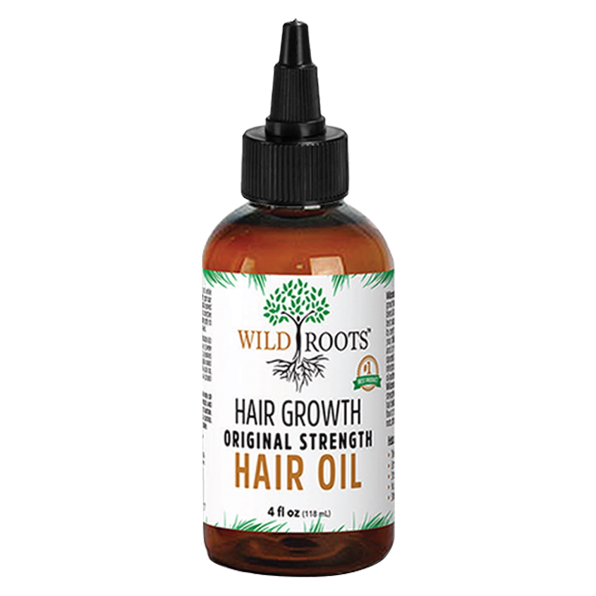 Wild Roots Original Strength Scalp & Hair Growth Strengthening Oil, Dry ...