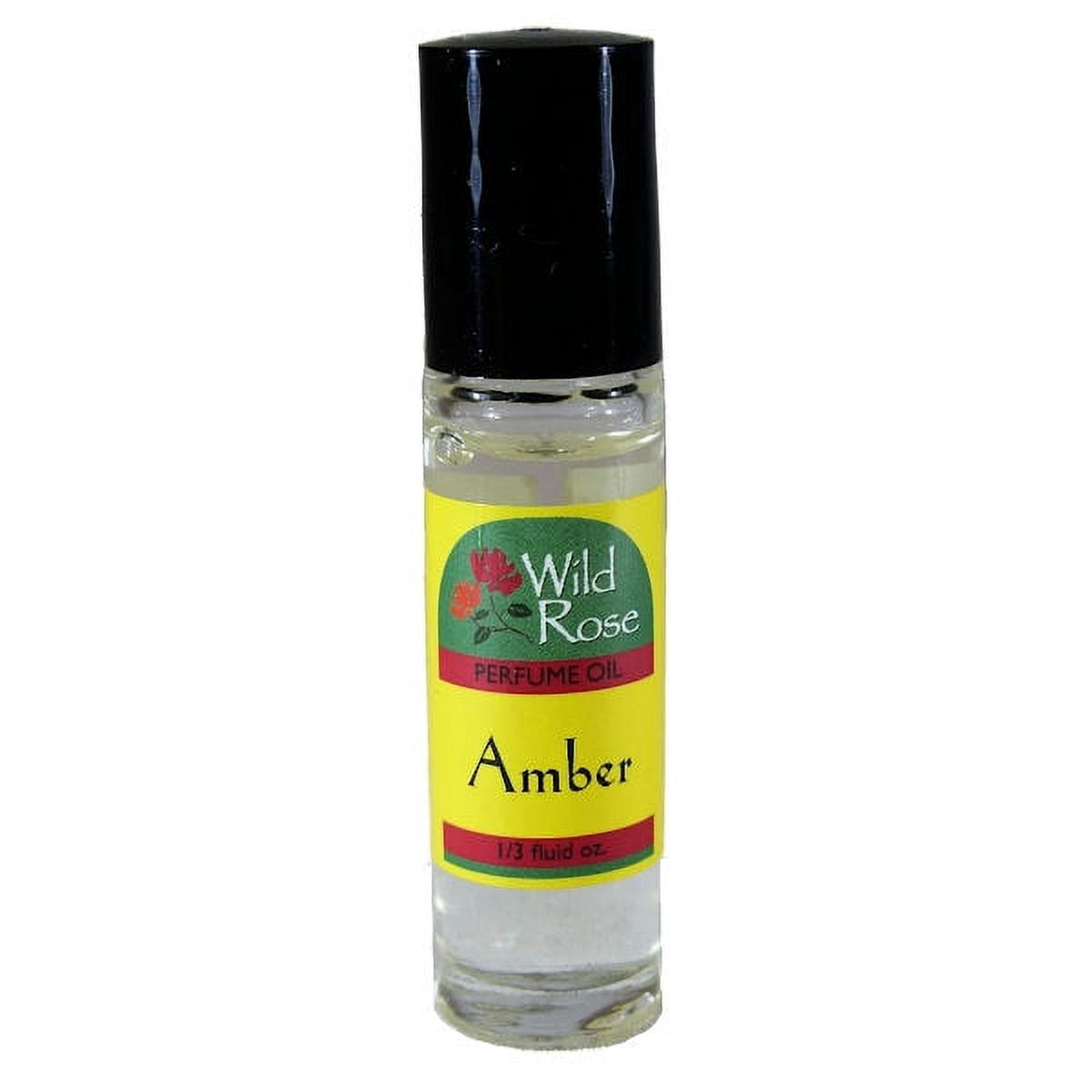 Wild Rose Amber Roll-On Perfume Oil 1/3 Ounce