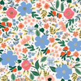 thumbnail image 1 of Wild Rose, Cream Metallic by Rifle Paper Co., Sold by the Quarter Yard, 1 of 3