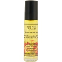 Wild Rose Perfume Oil, 0.3 Oz Portable Roll-On Fragrance