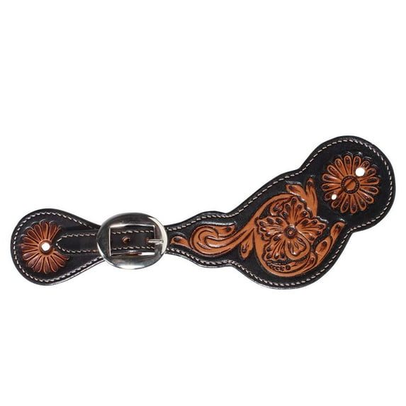 Professionals Choice Youth Wild Rose Spur Straps