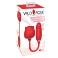 thumbnail image 1 of Wild Rose Studio Wild Rose Rechargeable Silicone Suction & Thruster - Red, 1 of 4