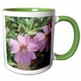thumbnail image 1 of 3drose, Wild Roses Pink, 11oz Two-tone Green Mug, 1 of 6