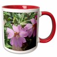 thumbnail image 1 of 3drose, Wild Roses Pink, 11oz Two-tone Red Mug, 1 of 6