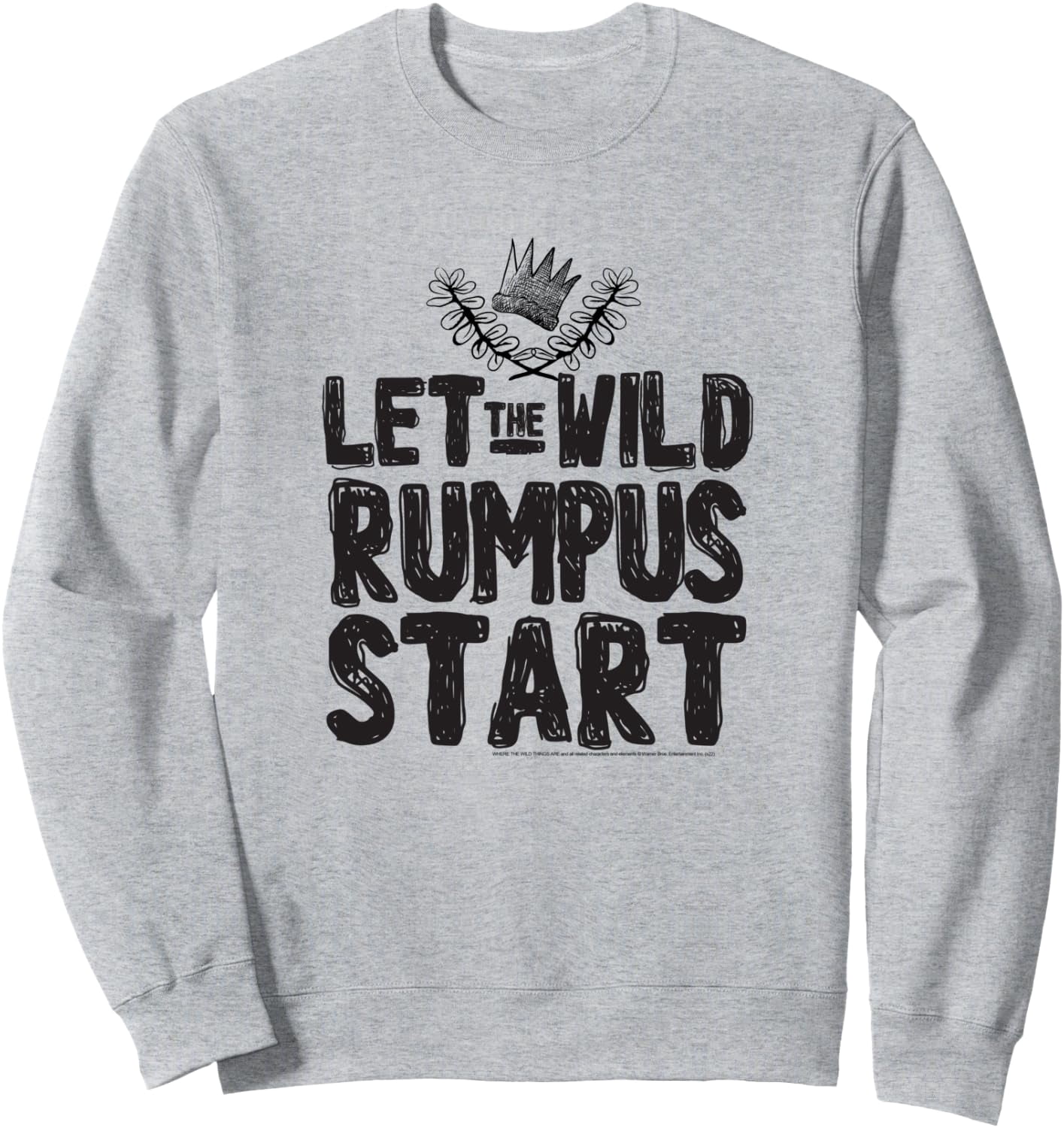 Rumpuse Wild Rumpus Book Graphic Sweatshirt - Walmart.com