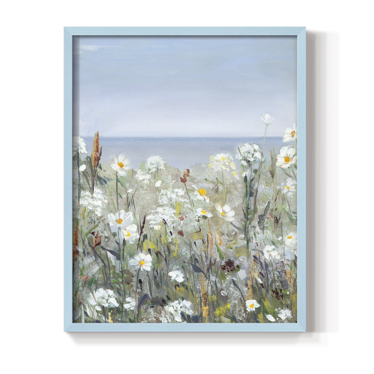 Wild Sea Breeze I Framed Print in Blue Solid Wood 11 x 14 Framed Print