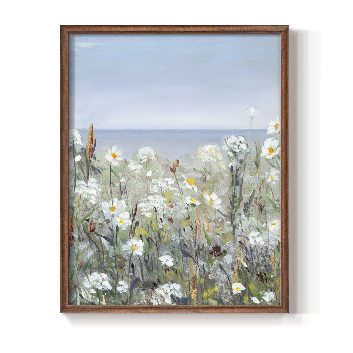 Wild Sea Breeze I Framed Print in Brown Solid Wood 11 x 14 Framed Print