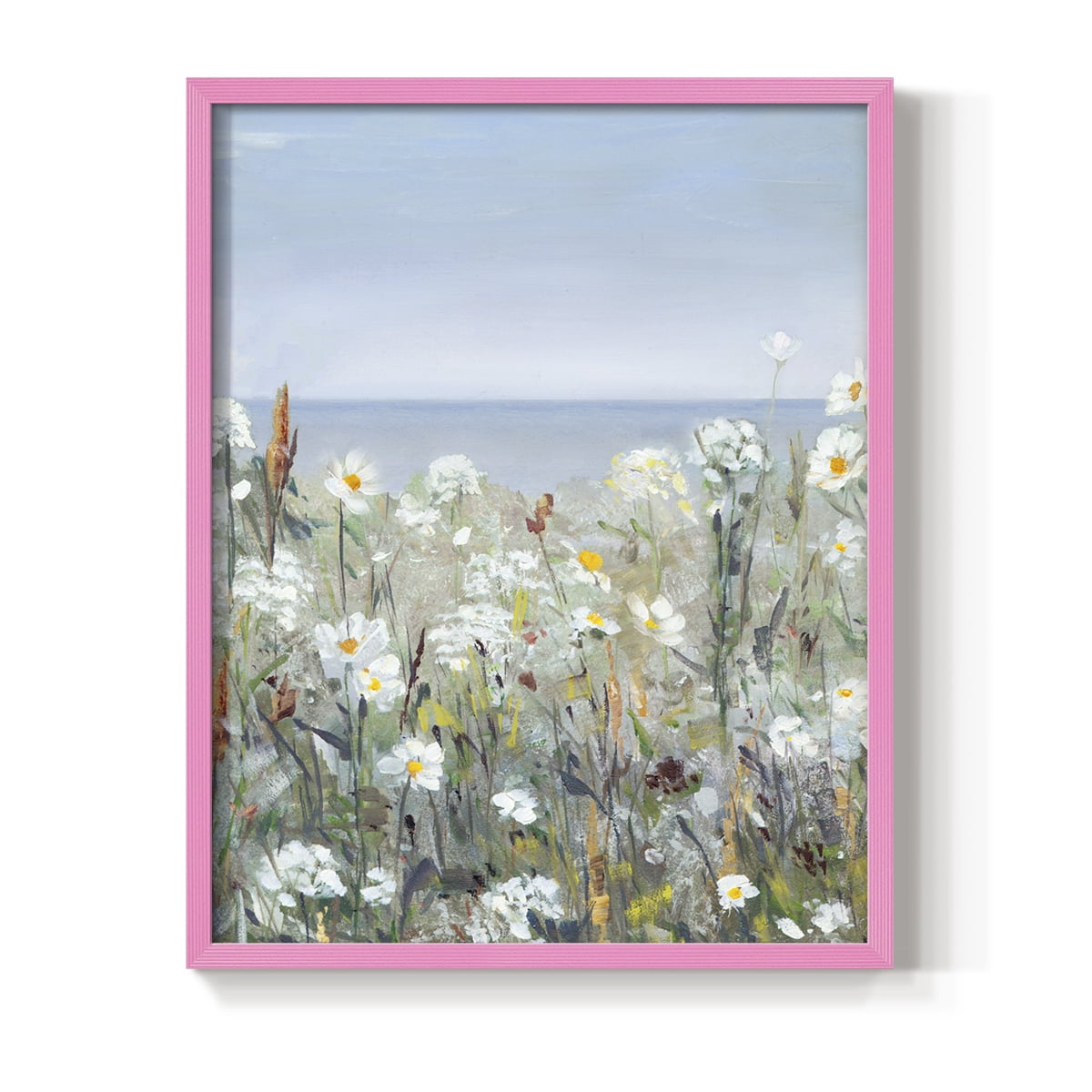 Wild Sea Breeze I Framed Print in Pink Solid Wood 8 x 10 Framed Print