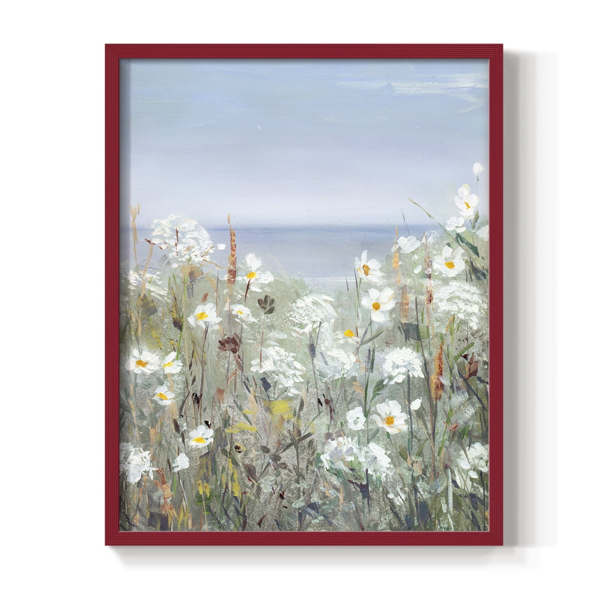 Wild Sea Breeze II Framed Print - Solid Wood in Single Picture Frame Solid Wood 2 Framed Print