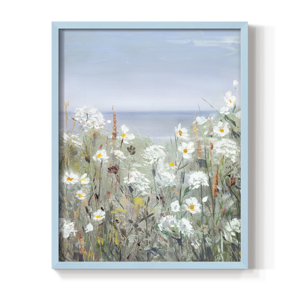 Wild Sea Breeze II Framed Print - Solid Wood in Single Picture Frame Solid Wood 2 Framed Print