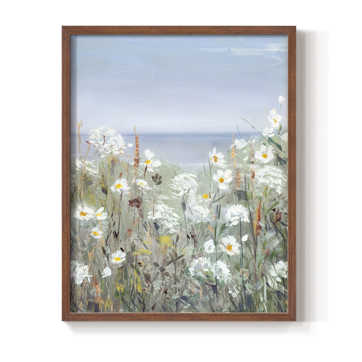 Wild Sea Breeze II Framed Print - Solid Wood in Single Picture Frame Solid Wood 2 Framed Print