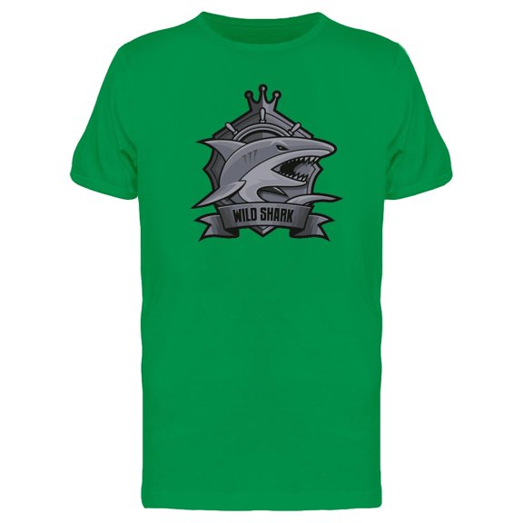 Wild Shark Grey Emblem Tee Men's -Image by Shutterstock