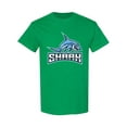 thumbnail image 1 of Wild Shark Mascot T-Shirt Men -Image by Shutterstock, Male Large, 1 of 2