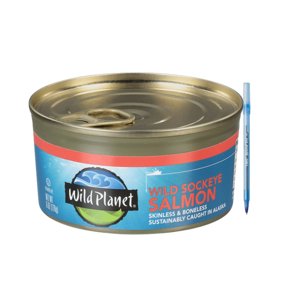 Wild Sockeye Salmon 6 oz