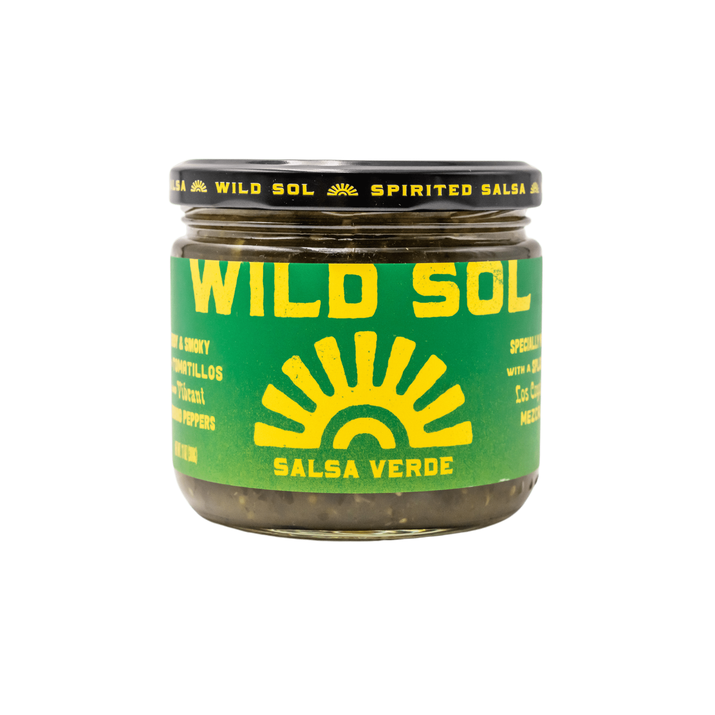 Wild Sol Salsa Verde  , 11 oz. each, Glass Jar, Shelf Stable
