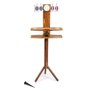Wild Sports Outdoor Scoreboard Keeper with Drink Holders and LED Lights