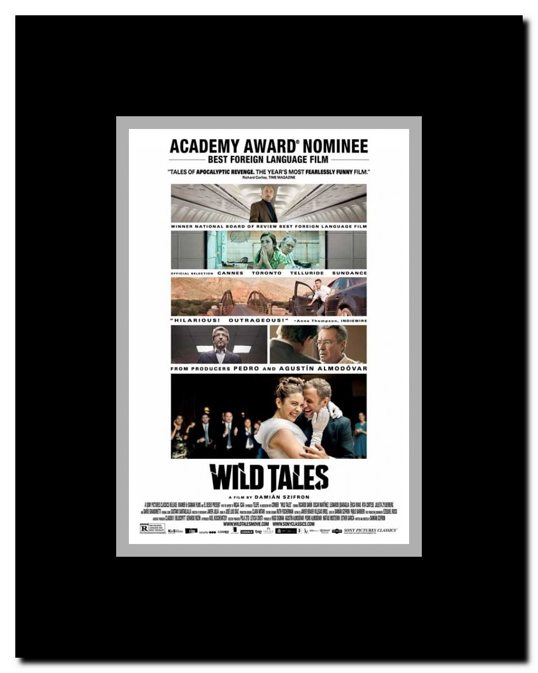 Wild Tales Framed Movie Poster