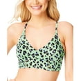 thumbnail image 1 of Wild Thing Cropped Cami Swim Top Leopard S, 1 of 1
