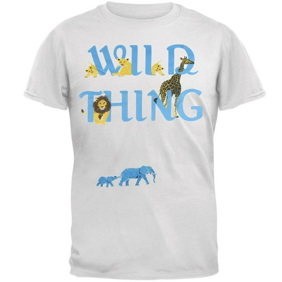 Wild Thing Safari Animals Adult T-Shirt