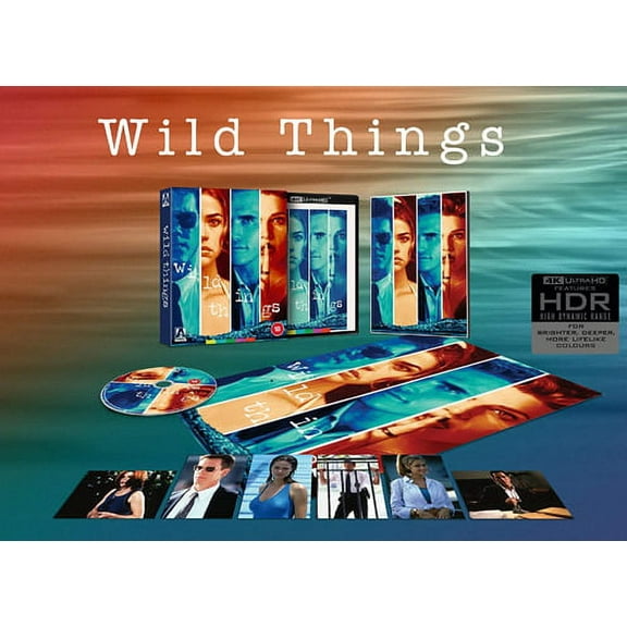 Wild Things 4K [ Blu-Ray, Reg.A/B/C Import - United Kingdom ]