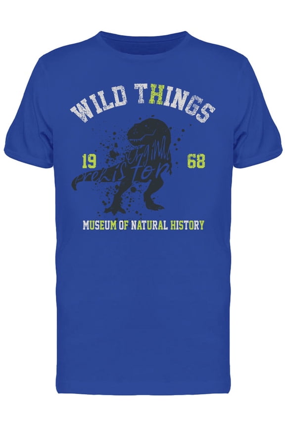 Wild Things Dinosaur T-Shirt Men -Image by Shutterstock, Male Small