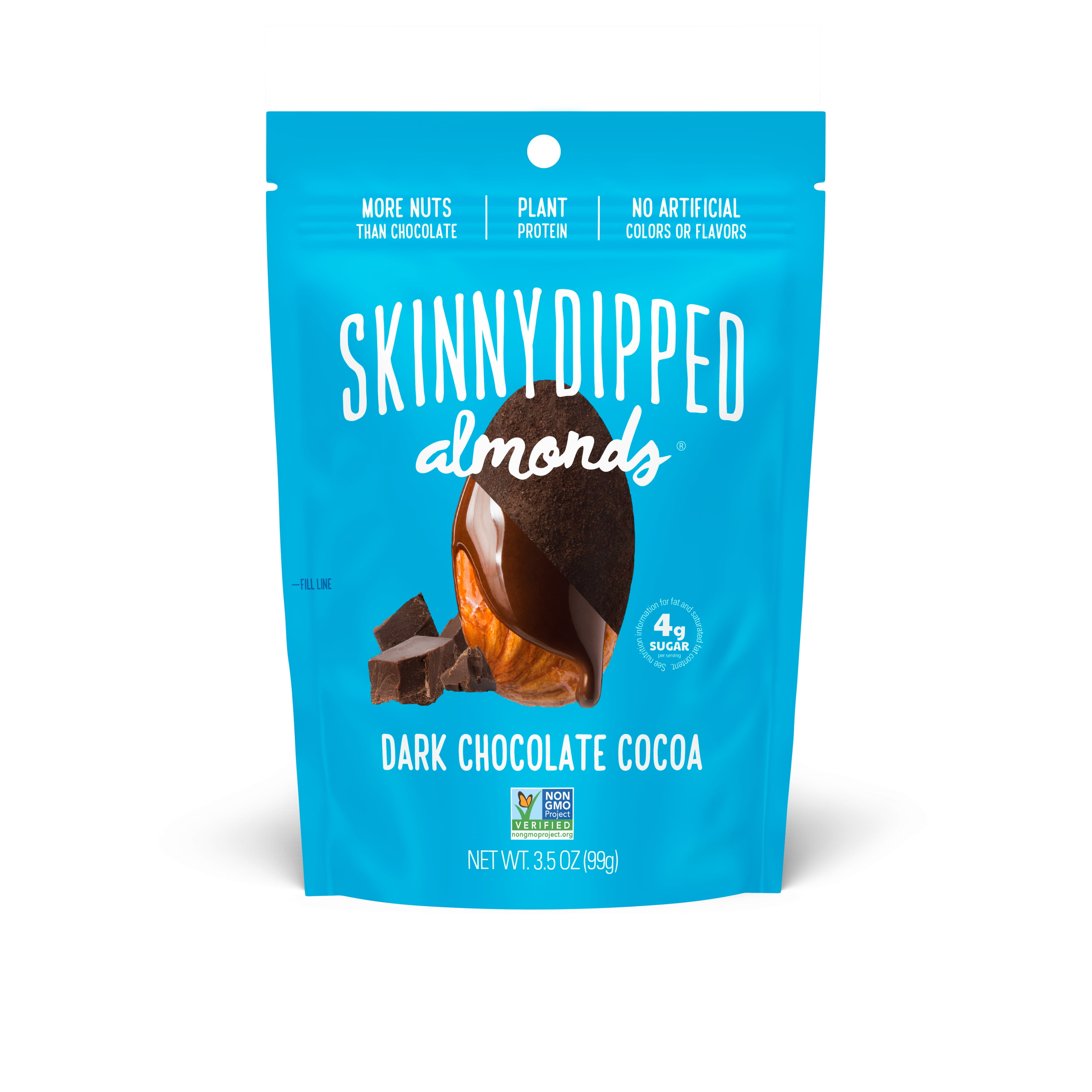 SkinnyDipped, Beurre de cacahuète au chocolat noir individuel 0,53 oz
