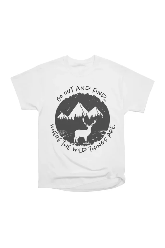 Wild Things T-Shirt Tee Gift For Him Merch For Her Apparel For Friend