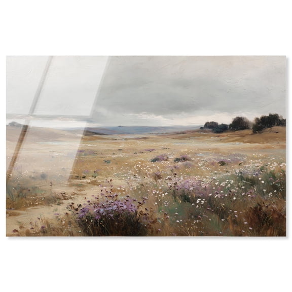 Wild Thistle Acrylic Print Farmhouse Wall Art by Art Remedy, Ready to Hang, 15 x 10