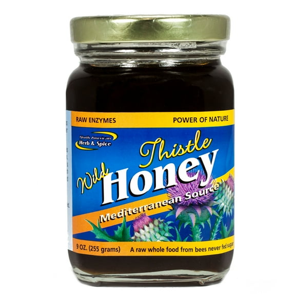 Wild Thistle Honey by North American Herb and Spice - 9 Ounces