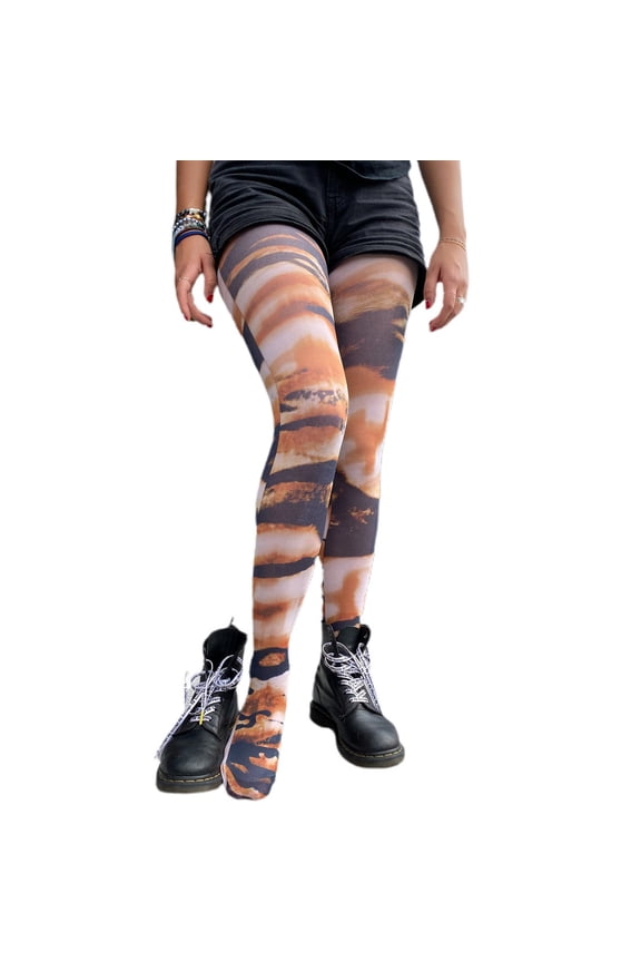 Wild Tiger Tights For Women Malka Chic