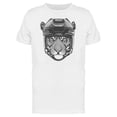 thumbnail image 1 of Wild Tiger With Hockey Helmet Tee Men's -Image by Shutterstock, 1 of 2