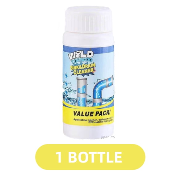 Wild-Tornado Powerful Sink&Drain Cleaner High Efficiency Clog Remover Fragarn (x1)