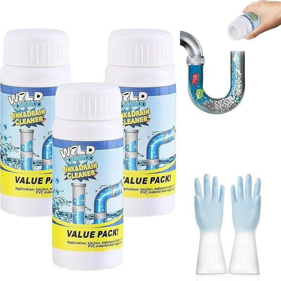 Wild Tornado Sink and Drain Cleaner, Acssart Drain Cleaner, Acssart Sink and Drain Cleaner, Wild Sink and Drain Cleaner, Wild Drain Cleaner, Sink Drain Cleaner, Pipe Dredge Deodorant