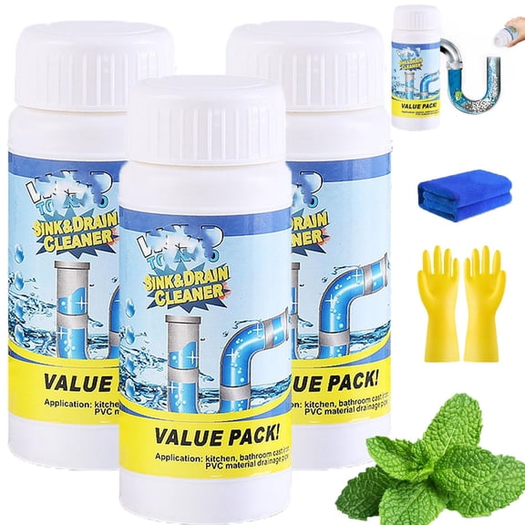Wild Tornado Sink And Drain Cleaner, Wild Sink And Drain Cleaner, Wild Drain And Pipe Cleaner, Dense Foam Bio Blast Drain Cleaner For Kitchen Toilet Pipeline Quick Cleaning Tool