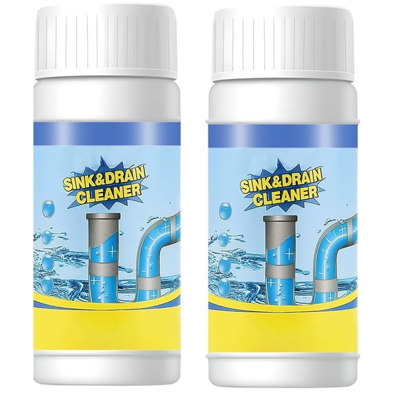 Wild Tornado Sink and Drain Cleaner Powder Turbonet 2.0 Drain Cleaner Fast-Acting for Pipes