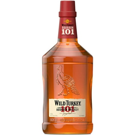 Wild Turkey 101 Bourbon, 1.75 L Bottle, 50.5% ABV