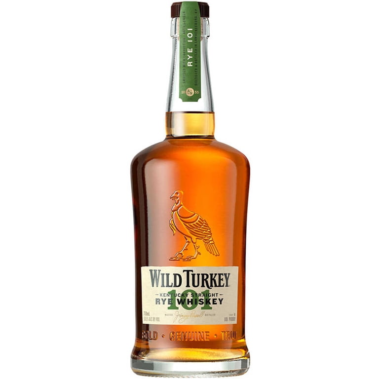 Wild Turkey, Rye Whiskey, 750 ml Bottle, 50.5% ABV - Walmart.com