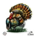 thumbnail image 1 of Wild Turkey - 12" Vinyl Sticker Waterproof Decal, 1 of 1