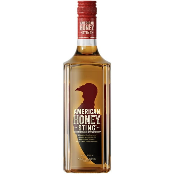 Wild Turkey American Honey Sting, 750 ml Bottle, 35.5% ABV