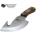 thumbnail image 1 of Wild Turkey Handmade Collection Fixed Blade Gut Hook Skinner Knife w/ Sheath, 1 of 5