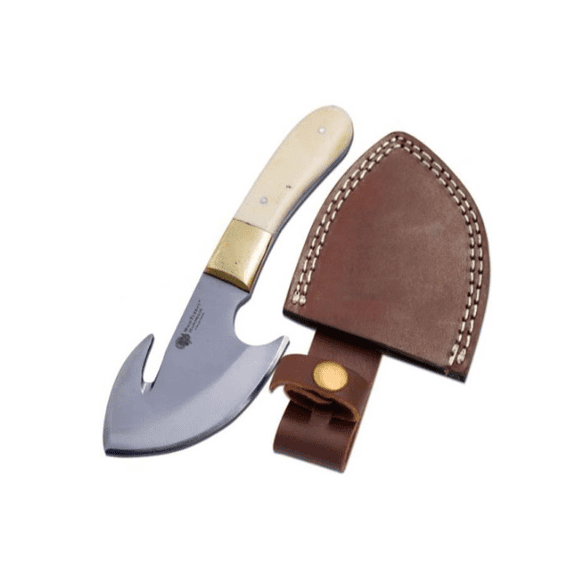 Wild Turkey Handmade Collection Full Tang Fixed Blade Gut Hook