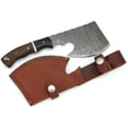 thumbnail image 1 of Wild Turkey Handmade Damascus Steel Collection Two Tone Wood Handle Hatchet, 1 of 6