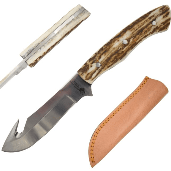 Wild Turkey Handmade Gut Hook Hunting Knife