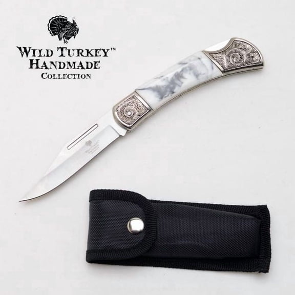 Wild Turkey Handmade Lock Back Manual Folding Knife