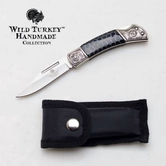 Wild Turkey Handmade Lock Back Manual Folding Knife