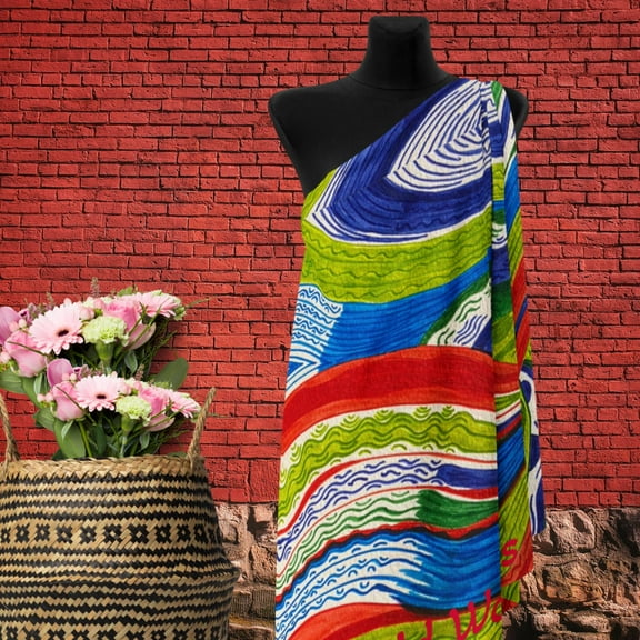 "Wild Waves" Eco friendly fabric