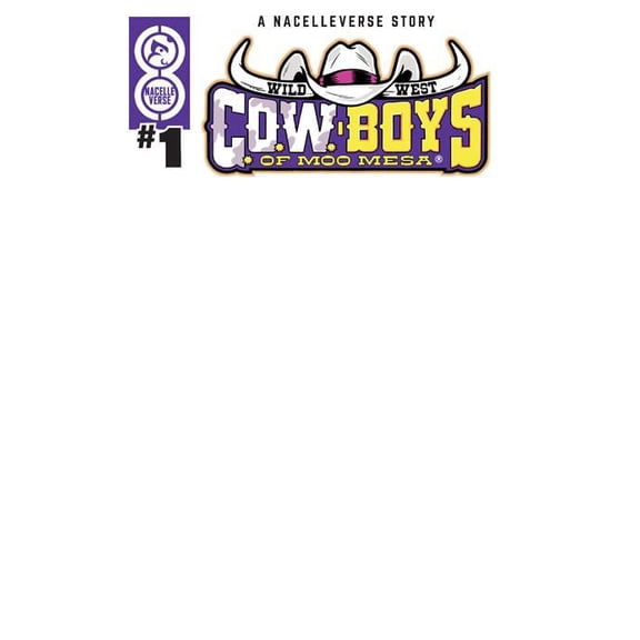 Wild West Cow-boys Of Moo Mesa #1 (of 4) Cvr E Blank Sketch Var Oni Press Comic Book