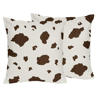 Cow print accent pillows hotsell