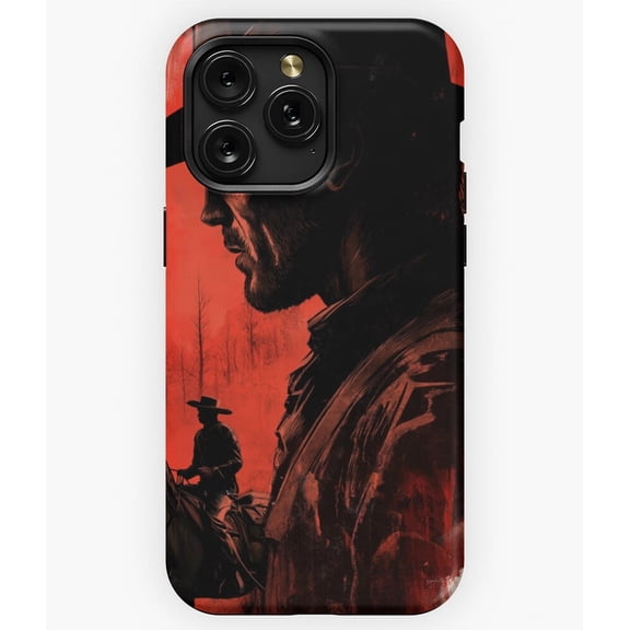 Wild West Cowboy Fan Design M2487 Phone Case for iPhone 17 16 15 14 13 12 11 Pro Max